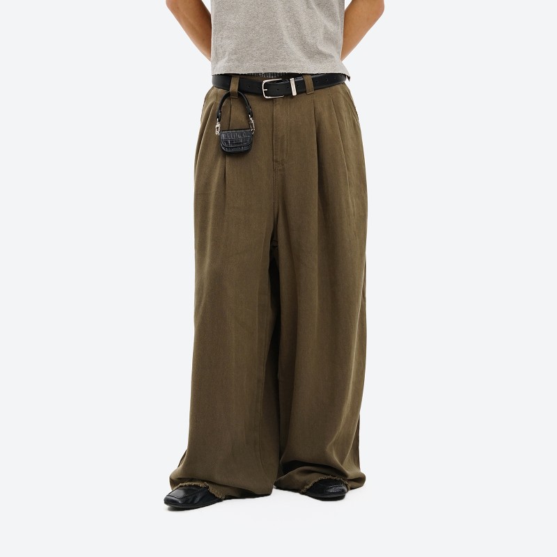 Pleated Casual Pants